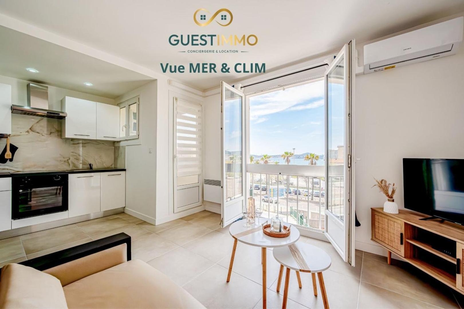 Air-Conditioned Apartment - Sea View Port Тулон Екстер'єр фото